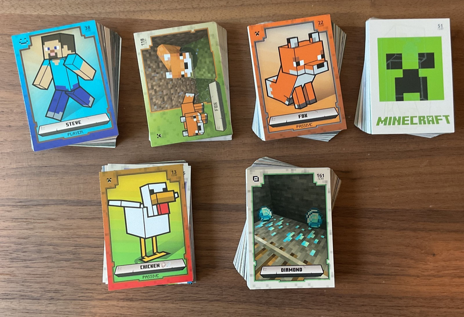 Reseller Lot of (335) 2020 Panini Minecraft Adventure Trading Cards Reseller Lot of (335) 2020 Panini Minecraft Adventure Trading Cards