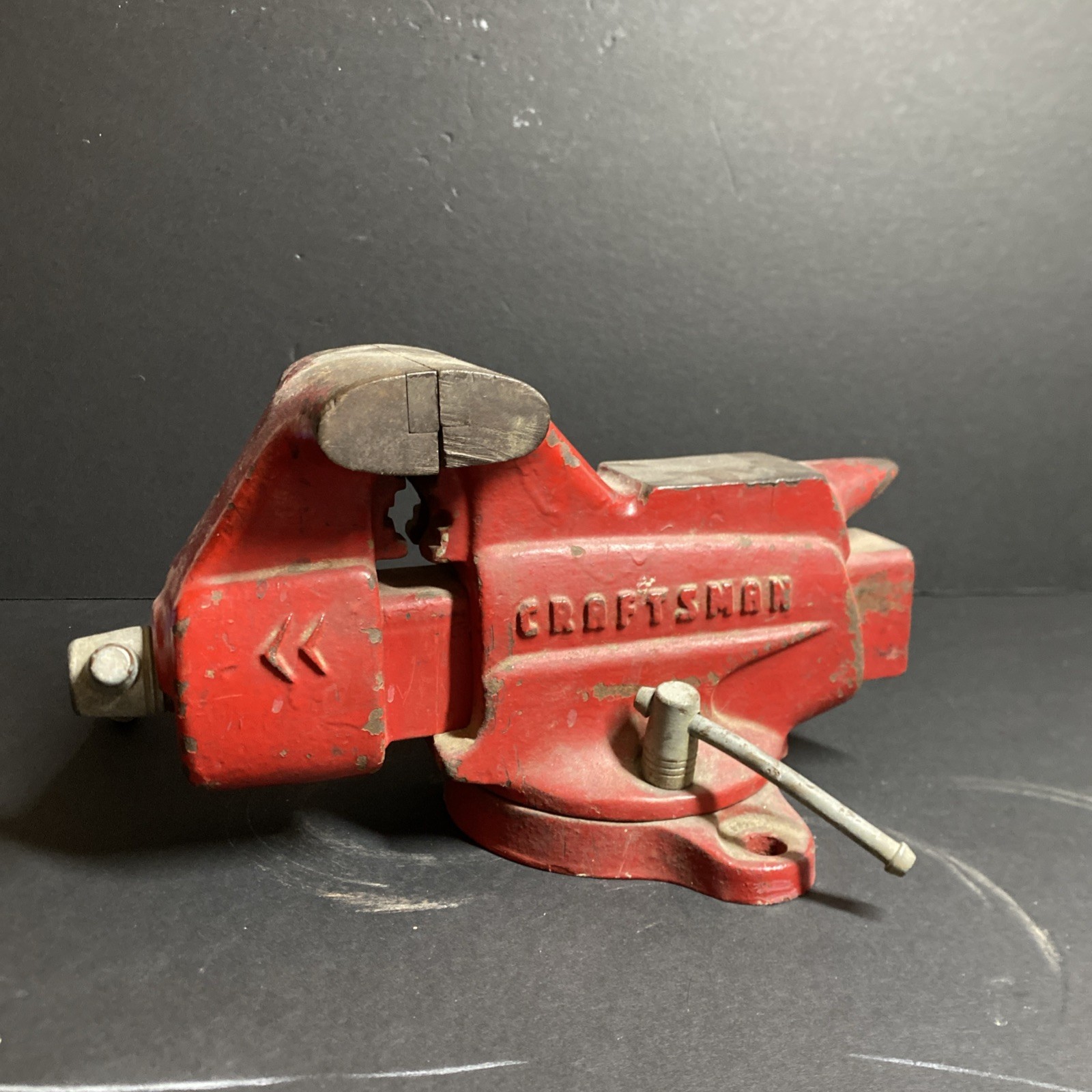 Vintage Craftsman 4" 506-5188 Swivel Bench Vise Anvil Original Paint USA Vintage Craftsman 4" 506-5188 Swivel Bench Vise Anvil Original Paint USA