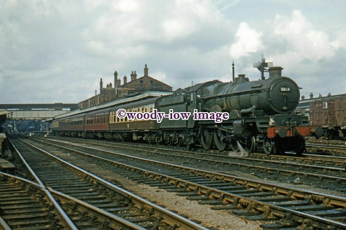 pu2501 - Worcs - Engine No.5056 at Worcester Shrub Hill Stn. - print 6x4 pu2501 - Worcs - Engine No.5056 at Worcester Shrub Hill Stn. - print 6x4