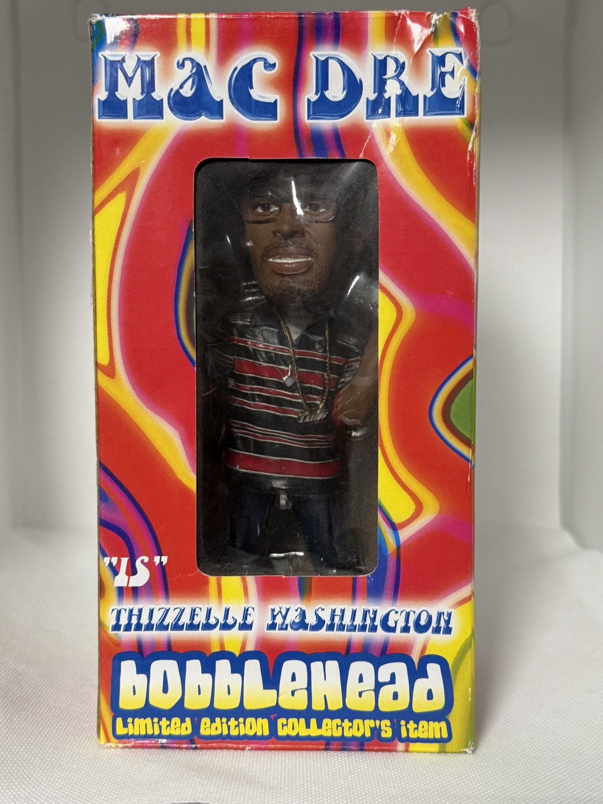 Mac Dre BobbleHead Thizzelle Washington HARD TO FIND RARE Box Is Beat Up Mac Dre BobbleHead Thizzelle Washington HARD TO FIND RARE Box Is Beat Up