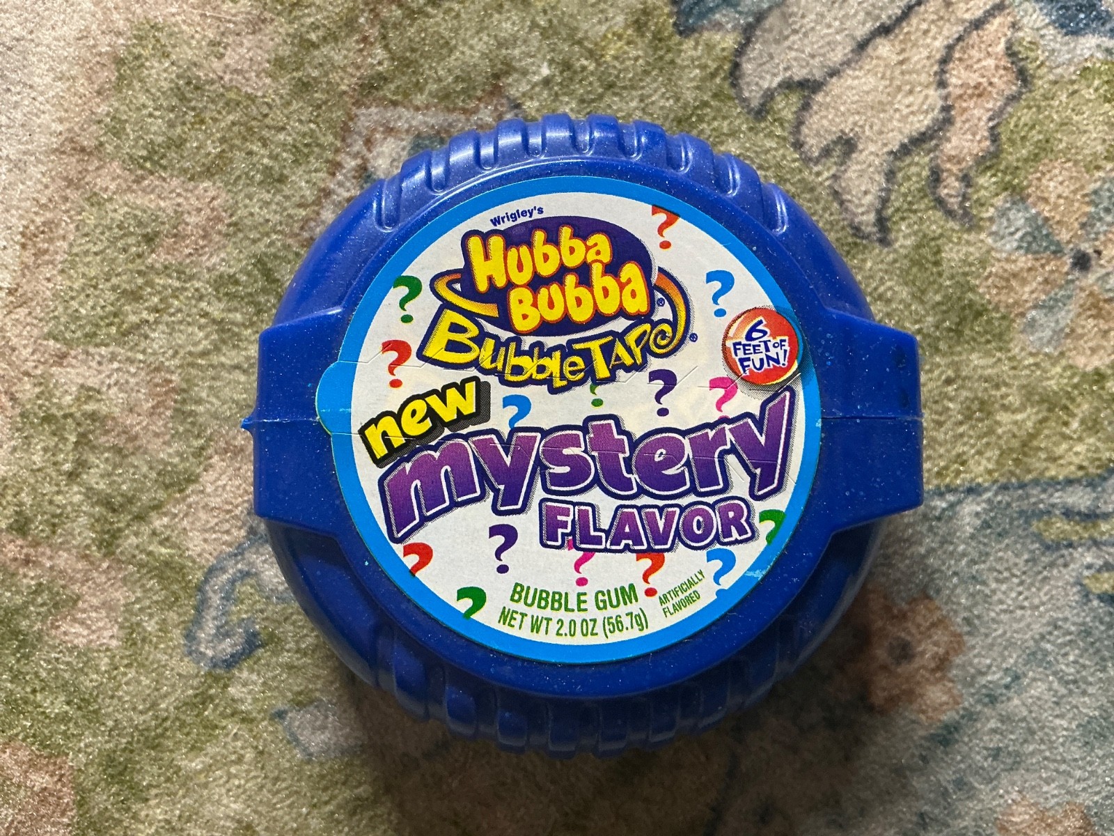 Ultra-rare Sales Sample of Hubba Bubba Mystery Flavor Bubble Tape (2010) Ultra-rare Sales Sample of Hubba Bubba Mystery Flavor Bubble Tape (2010)