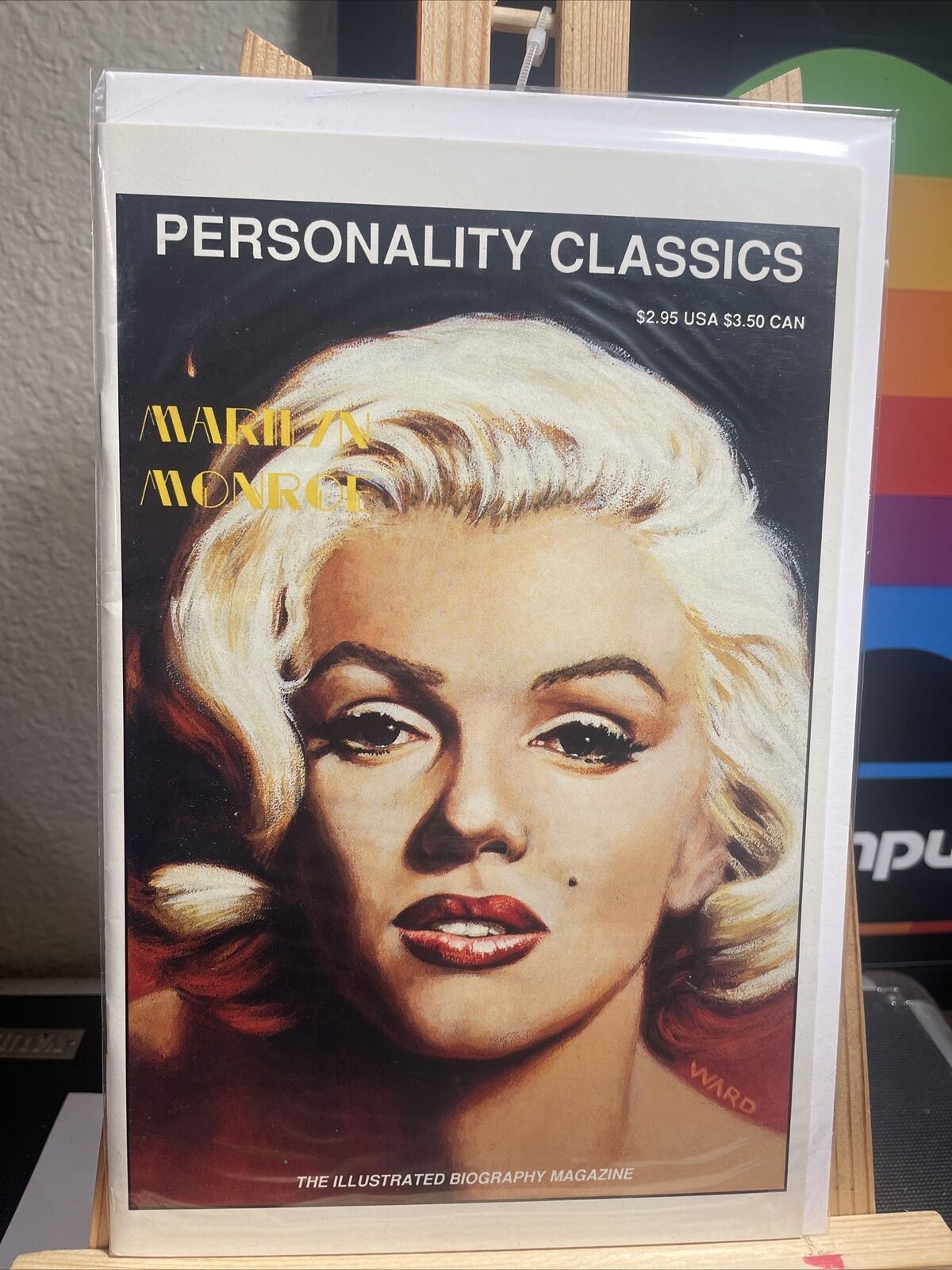 Personality Classics #2 Marilyn Monroe Comic Book First Printing Sept 1991