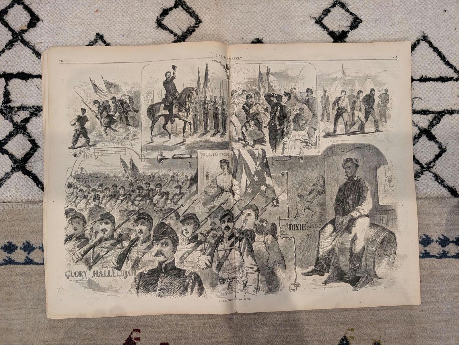 1861 Winslow Homer Songs of War Harpers Weekly Nov 23 Jim Lane Missouri 1861 Winslow Homer Songs of War Harpers Weekly Nov 23 Jim Lane Missouri