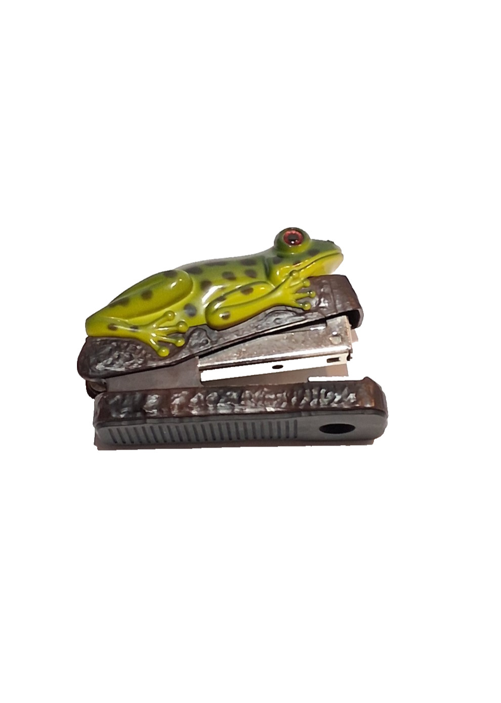 AWESOME VINTAGE 🐸 FROG 🐸STAPLER /DESK TOP ACCESSORY/OFFICE/HOME/GAG GIFT AWESOME VINTAGE 🐸 FROG 🐸STAPLER /DESK TOP ACCESSORY/OFFICE/HOME/GAG GIFT