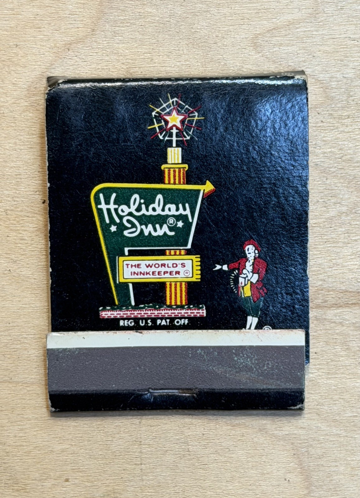 Vintage Holiday Inn Riverside Hotel Motel Advertising Matchbook - Missing one Vintage Holiday Inn Riverside Hotel Motel Advertising Matchbook - Missing one