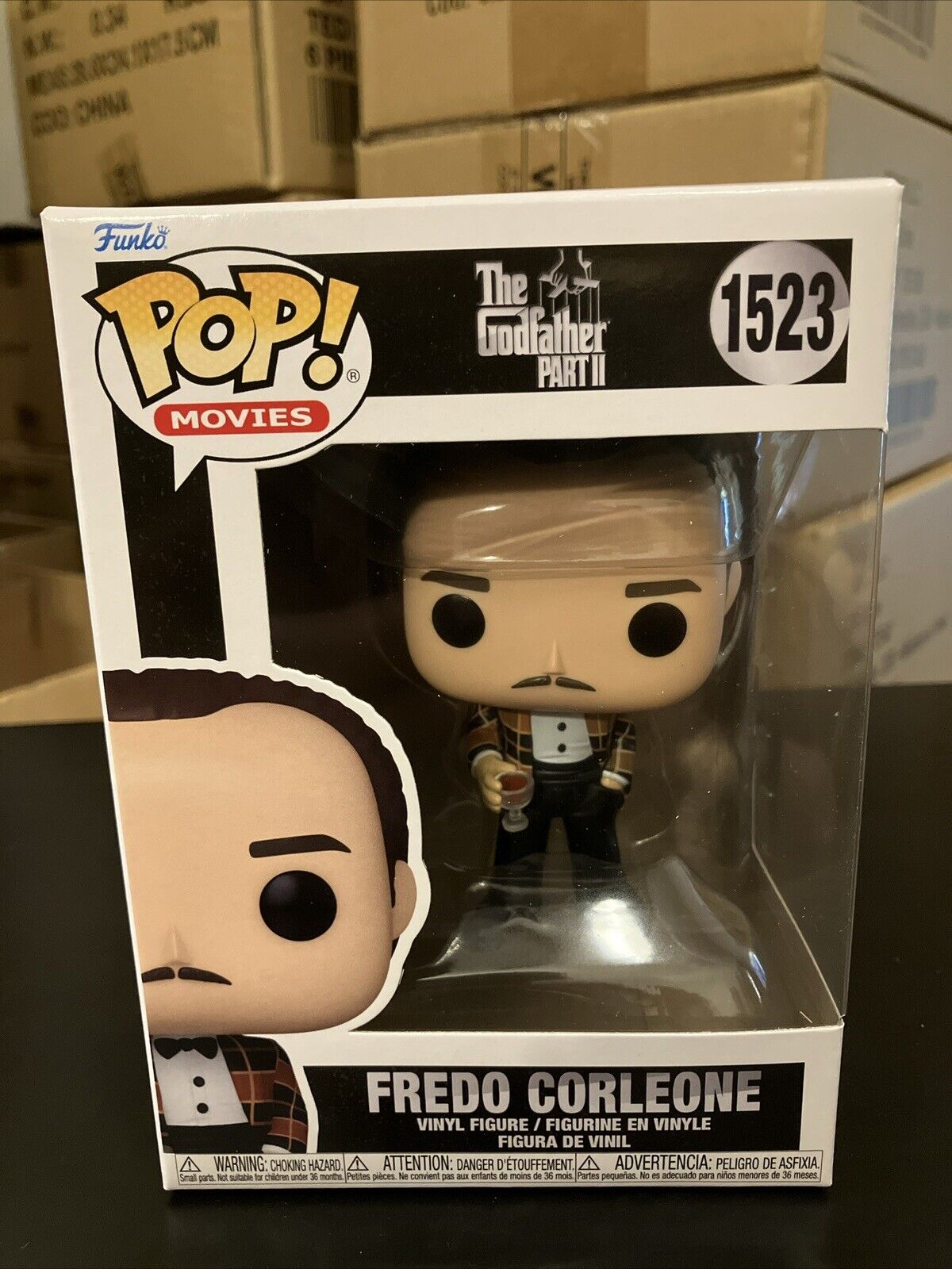 Funko Pop Movies The Godfather Part II #1523 Fredo Corleone Collectible Figure