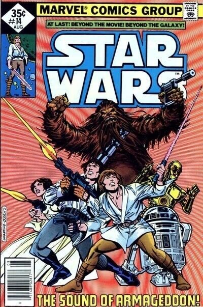 Star Wars (1977) #14 Direct Market FN/VF. Stock Image