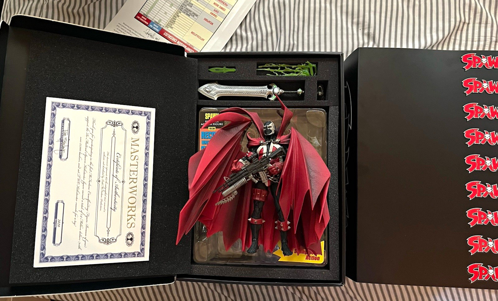 McFarlane Toys Kickstarter Classic Spawn Action Figure McFarlane Toys Kickstarter Classic Spawn Action Figure