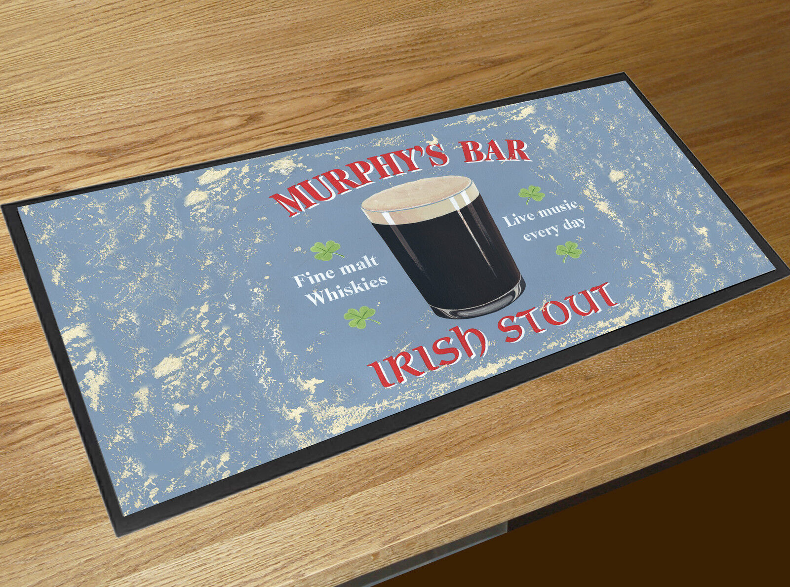 Murphy\'s bar Irish Stout Martin Wiscombe bar runner st patrics day pub