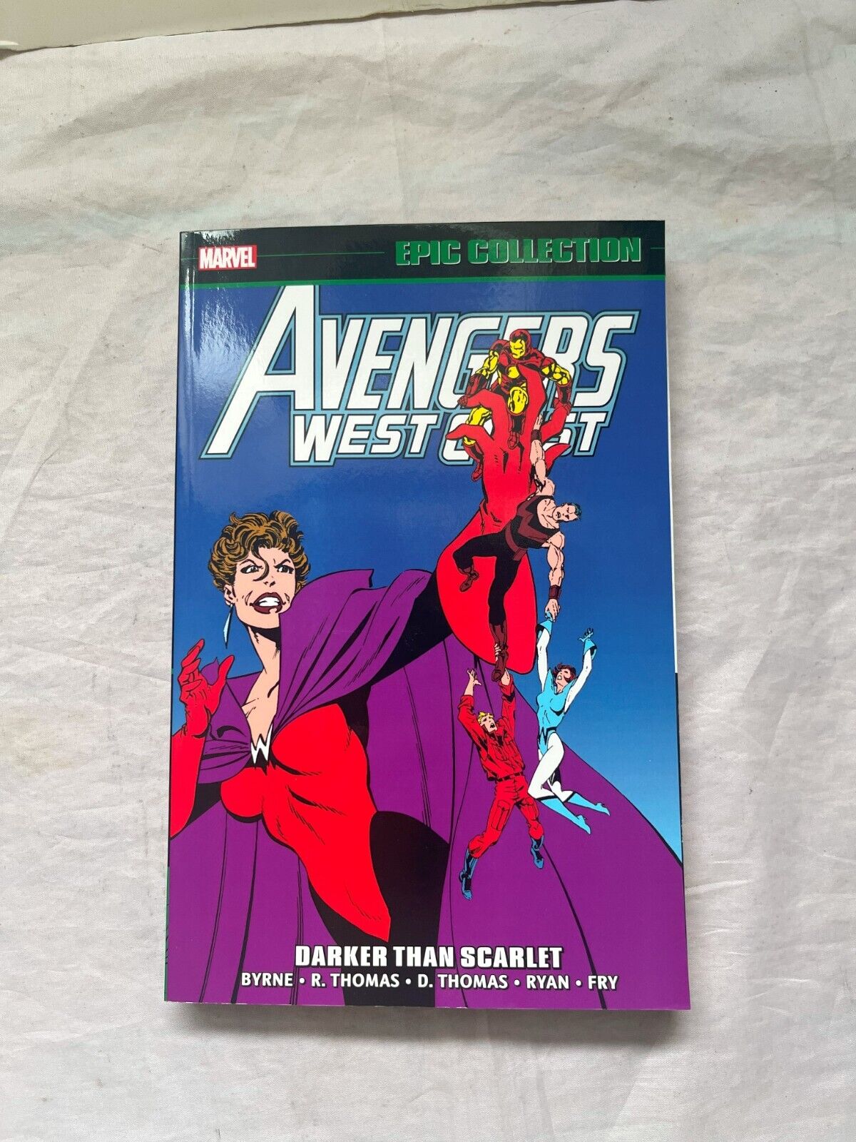 Avengers West Coast Marvel Epic Collection Volume 5 Darker Than Scarlet