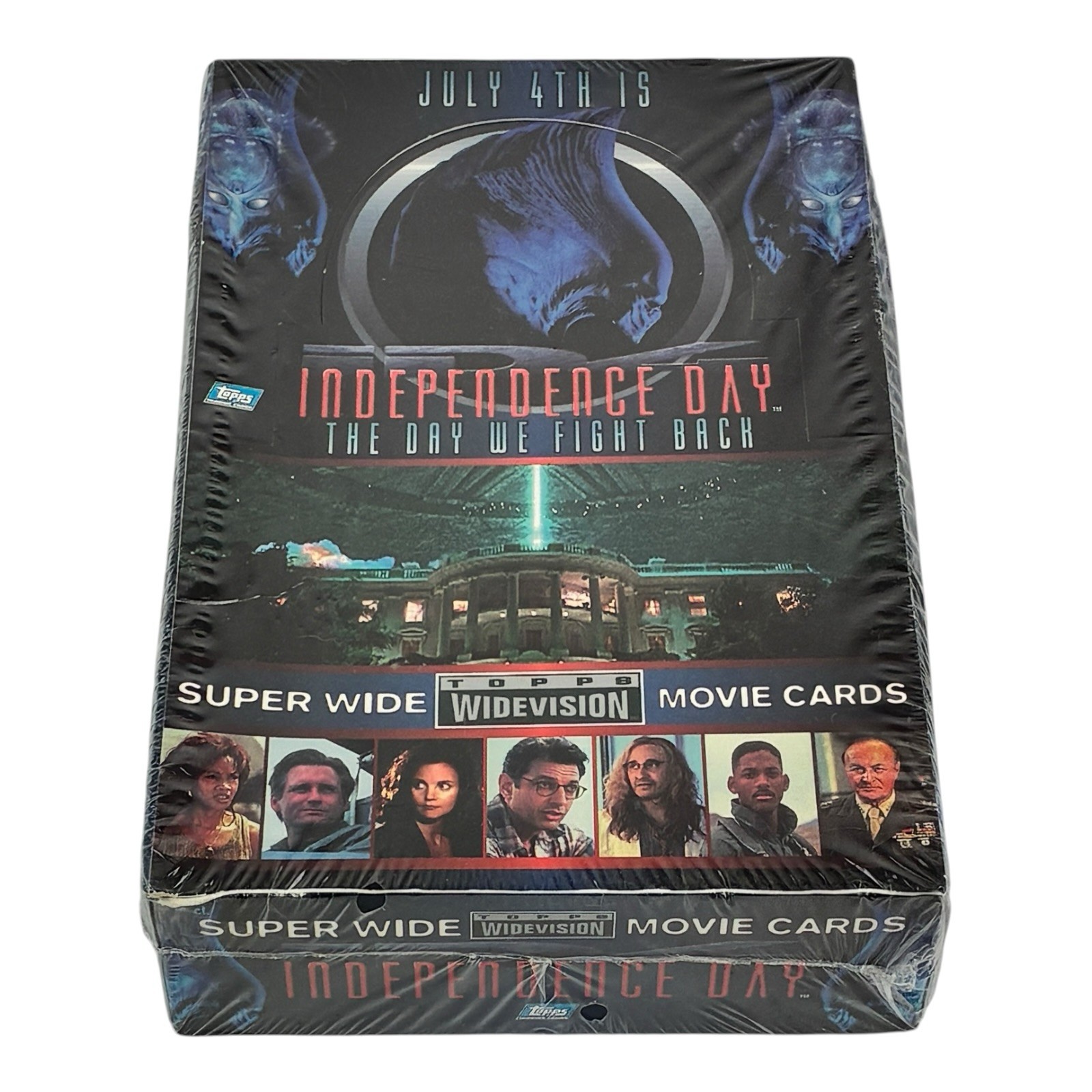 1996 Topps Independence Day Movie Trading Cards Widevision Factory Sealed Box 1996 Topps Independence Day Movie Trading Cards Widevision Factory Sealed Box