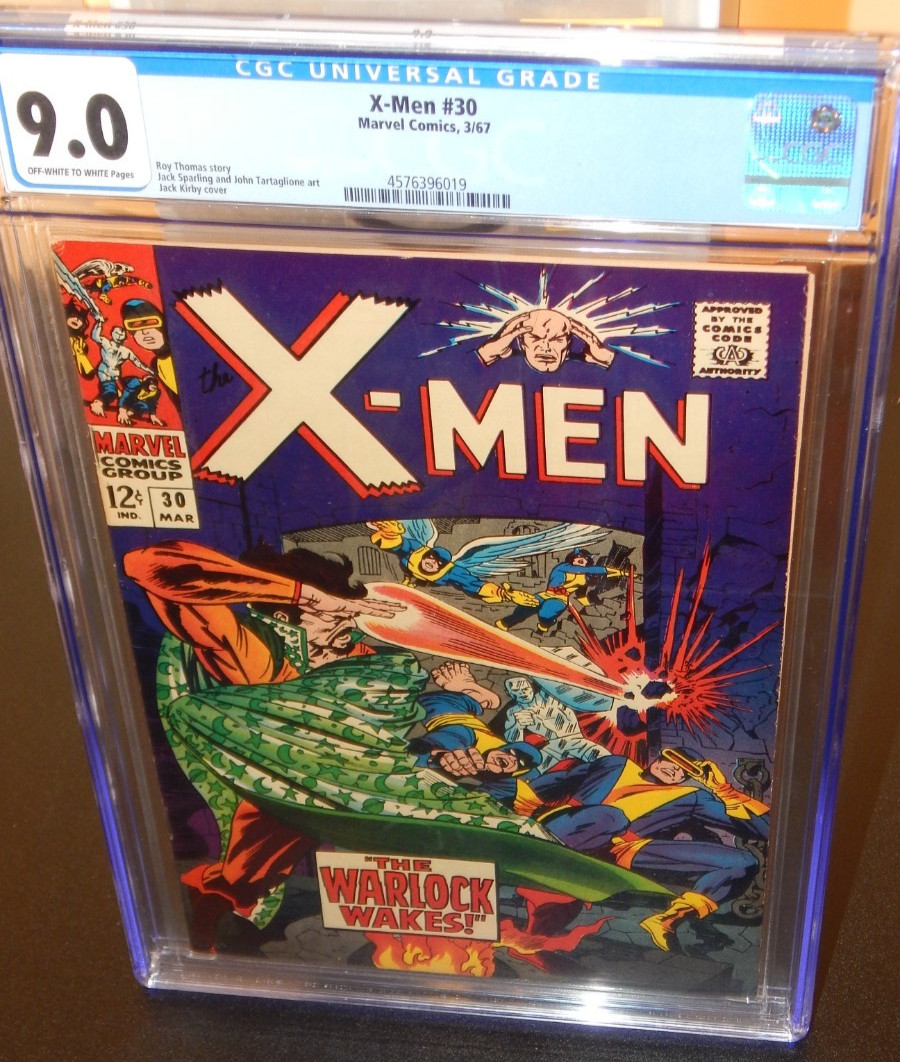 X-MEN #30 3/67 CGC 9.0 Marvel Comics The Warlock Wakes Stan Lee Thomas Kirby