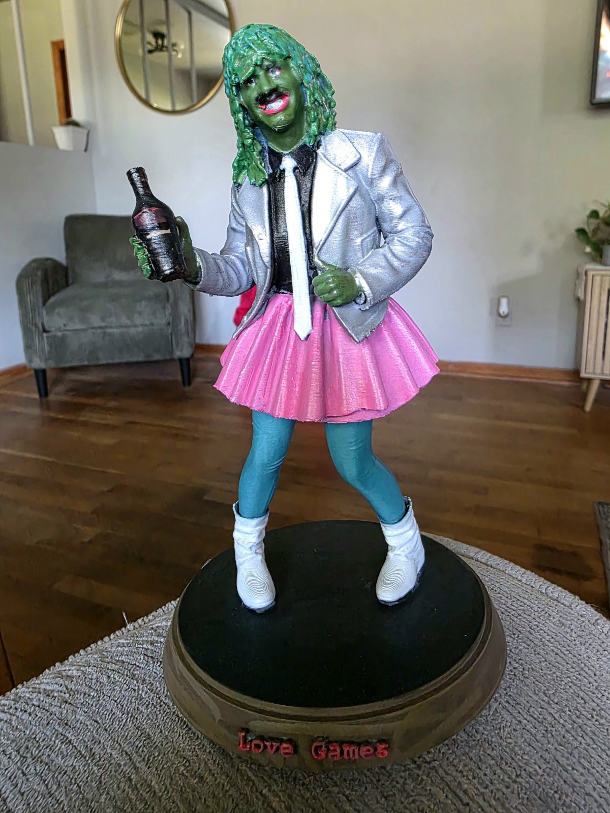 The Mighty Boosh Old Gregg Figurine Statue Display Fan Art Comedy Collectible