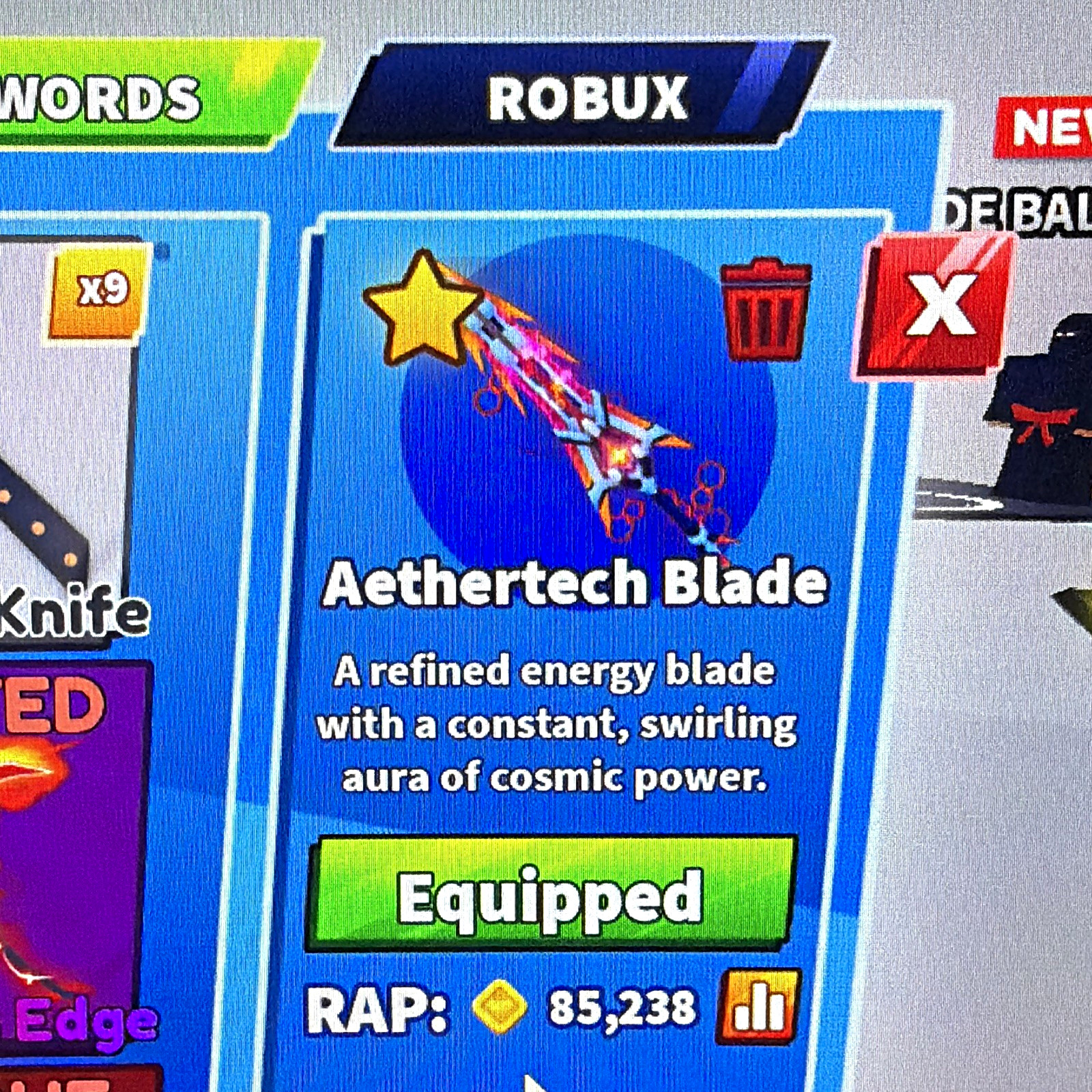 Roblox Aethertech Blade Roblox Aethertech Blade