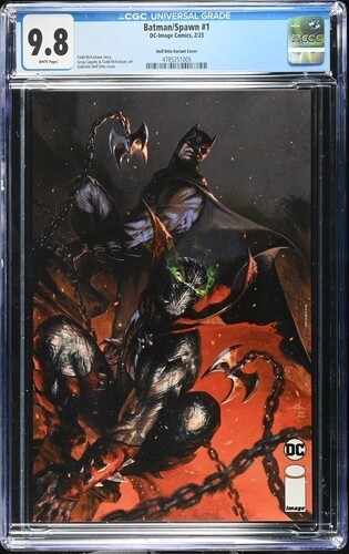 Batman Spawn 1 CGC 9.8 NM DC Image Comics GABRIELE DELL'OTTO McFarlane Capullo Batman Spawn 1 CGC 9.8 NM DC Image Comics GABRIELE DELL'OTTO McFarlane Capullo
