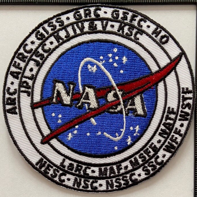 NASA ALL CENTERS COLLECTOR PATCH - 3.5” NASA ALL CENTERS COLLECTOR PATCH - 3.5”