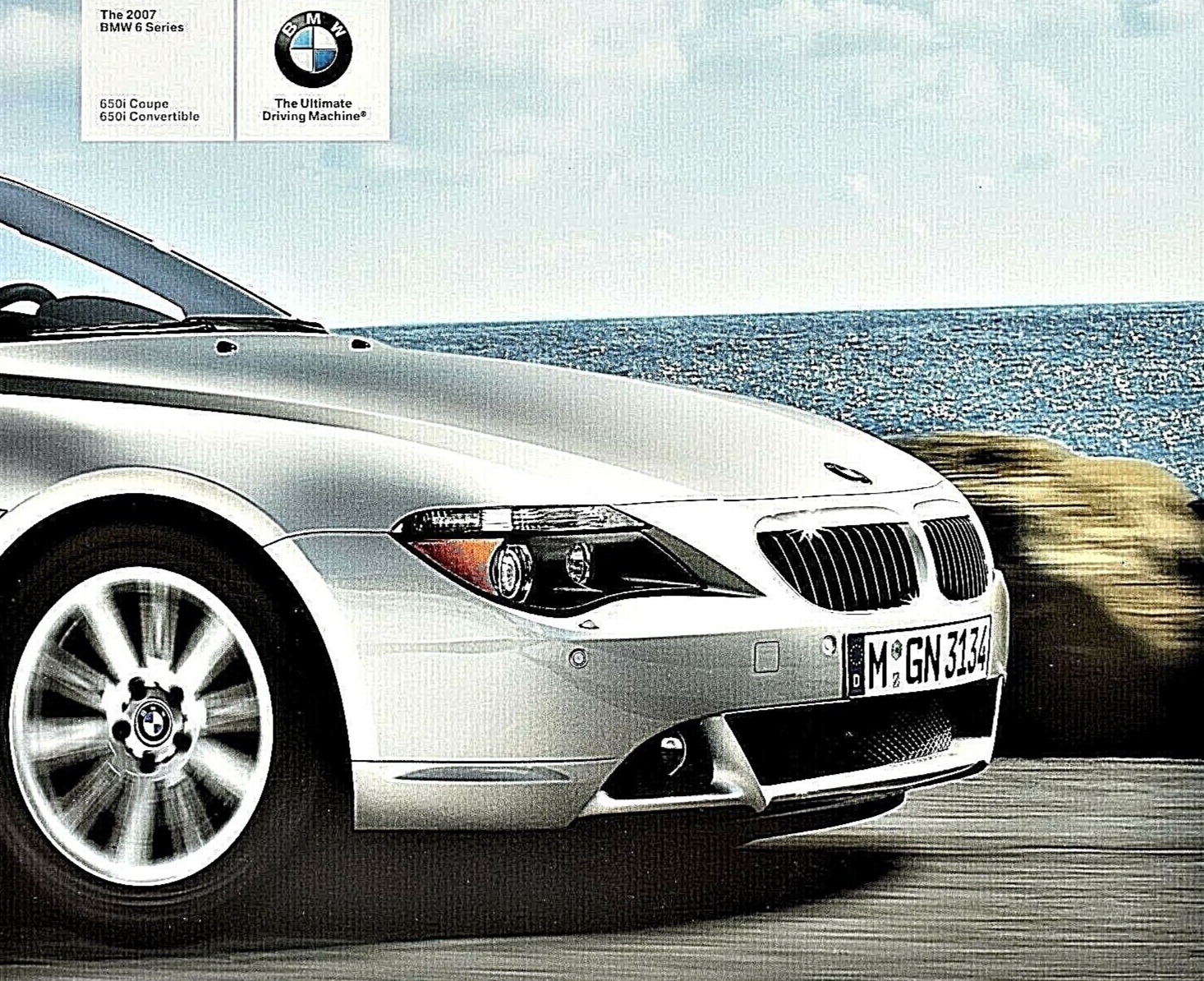 2007 BMW 6 SERIES PRESTIGE SALES BROCHURE CATALOG ~ 68 PAGES