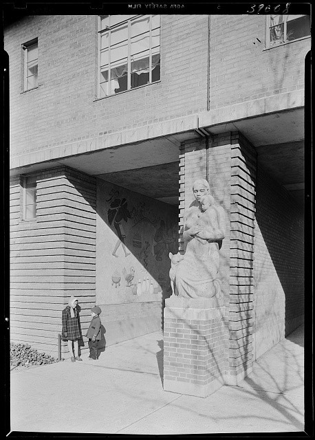 Harlem River Houses, 7th Ave. and 151 St., New York City. Exterior VI