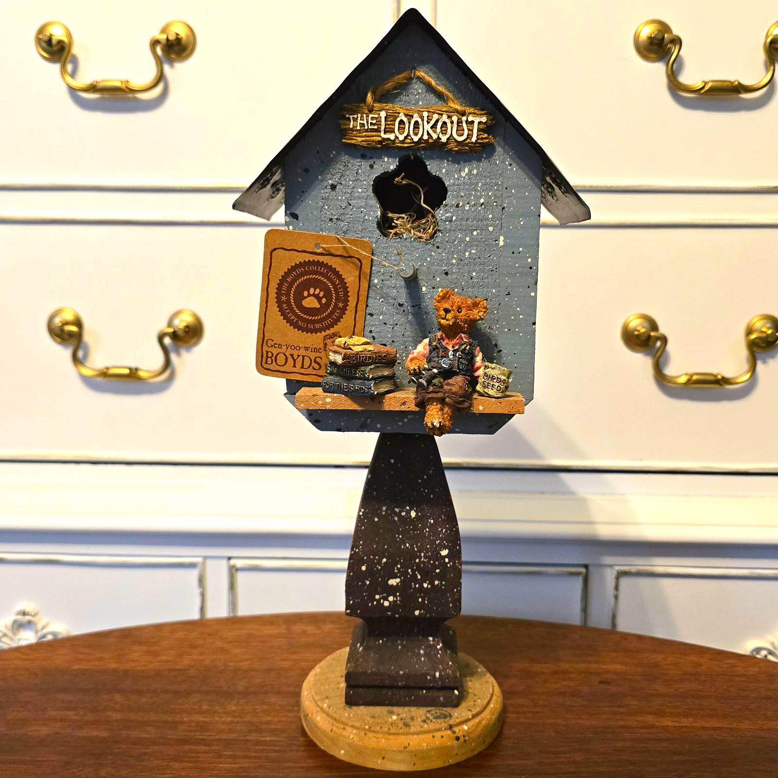 Boyd's Bear "The Lookout" Bird House