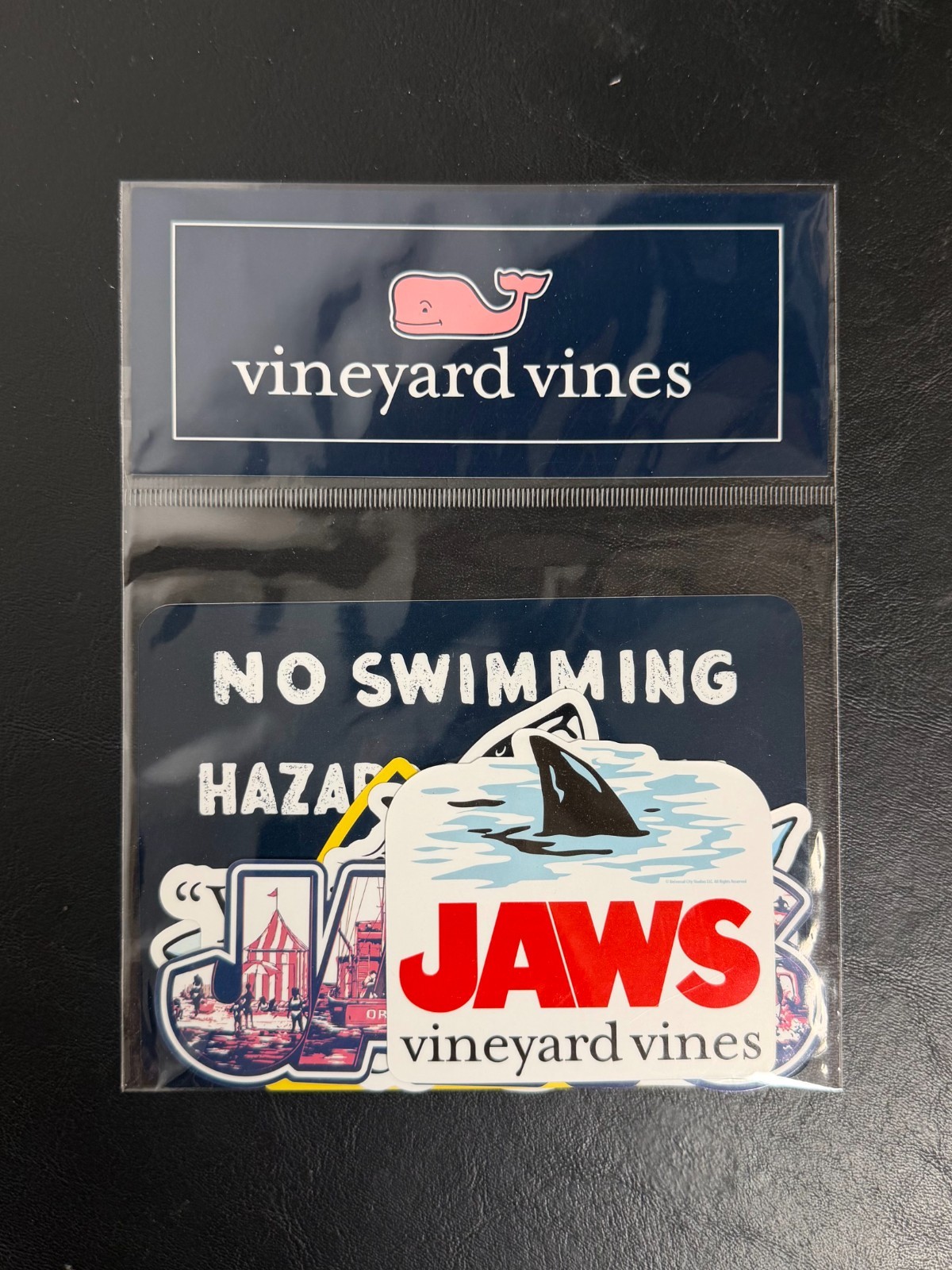 Vineyard Vines x JAWS - Rare 6 Sticker Decal Set NEW Vineyard Vines x JAWS - Rare 6 Sticker Decal Set NEW