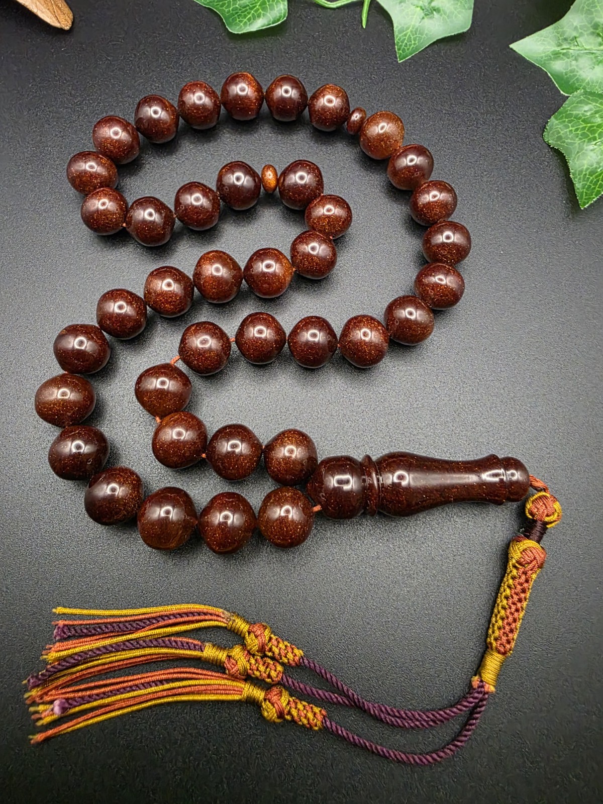 Collectible Miske Islamic Rosary Prayer 39 Beads Unique Design سبحة مسكي مسباح Collectible Miske Islamic Rosary Prayer 39 Beads Unique Design سبحة مسكي مسباح