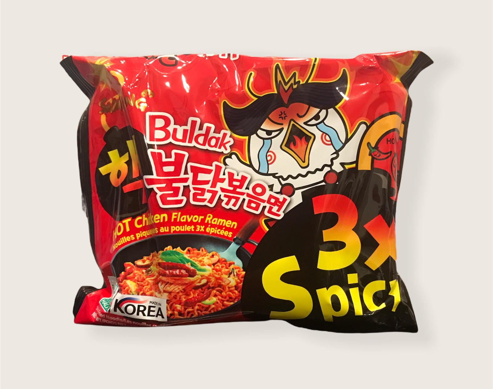 BEST BY 11/15/22 1 PACK "3X SPICY" RAMEN SAMYANG BULDAK HOT CHICKEN KOREA NOODLE BEST BY 11/15/22 1 PACK "3X SPICY" RAMEN SAMYANG BULDAK HOT CHICKEN KOREA NOODLE