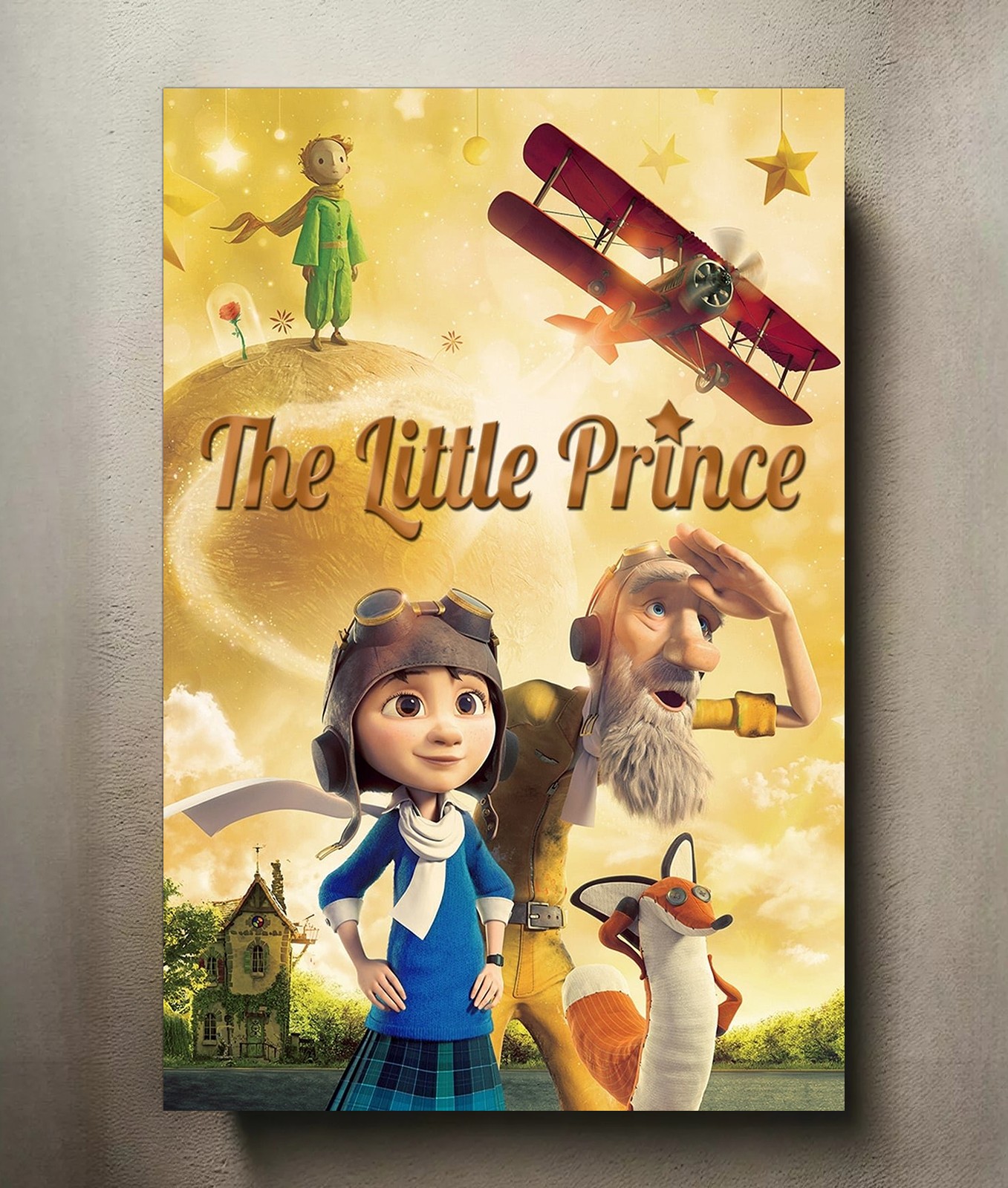 The Little Prince 8x12 Metal Movie Poster Sign The Little Prince 8x12 Metal Movie Poster Sign