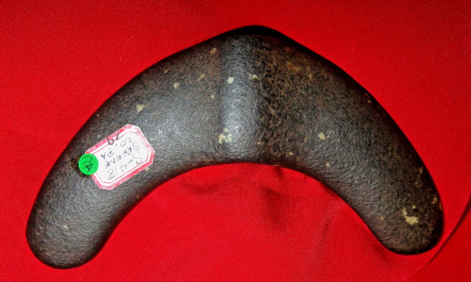 Very Beautiful Authentic Wing Nut Type Bannerstone Very Beautiful Authentic Wing Nut Type Bannerstone