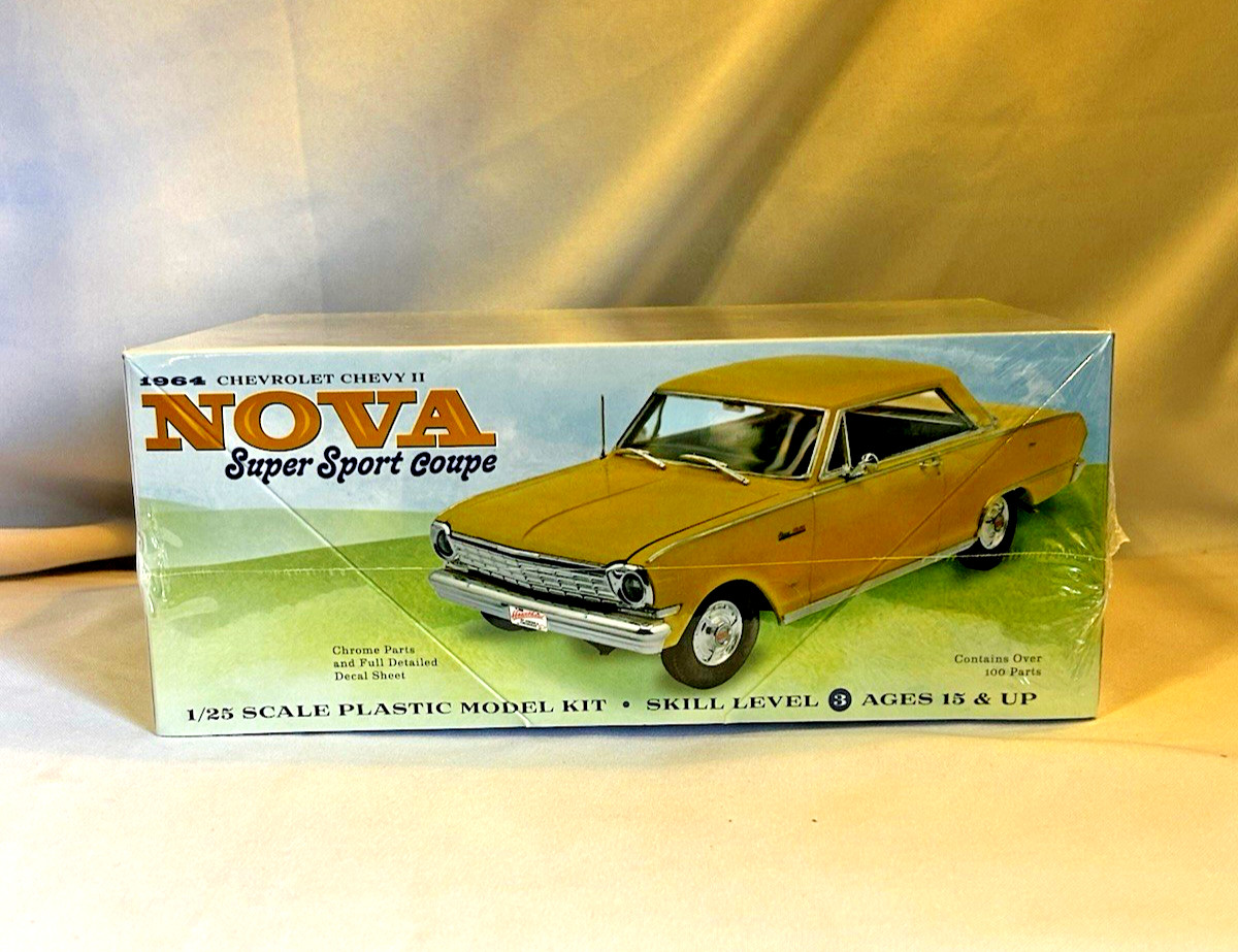 MOEBIUS Chevrolet CHEVY II NOVA SS Coupe model kit NEW in FACTORY SEALED BOX