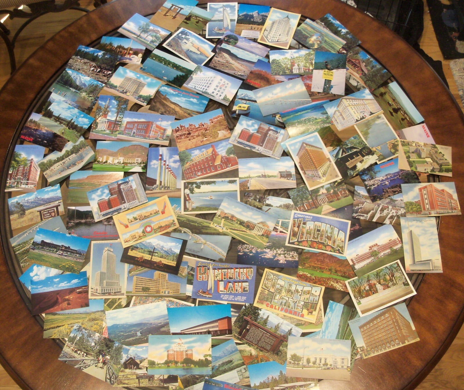 100+ US POSTCARD LOT UNPOSTED ROADSIDE AMERICANA LINEN/CHROME 50/50 USA UNUSED v 100+ US POSTCARD LOT UNPOSTED ROADSIDE AMERICANA LINEN/CHROME 50/50 USA UNUSED v