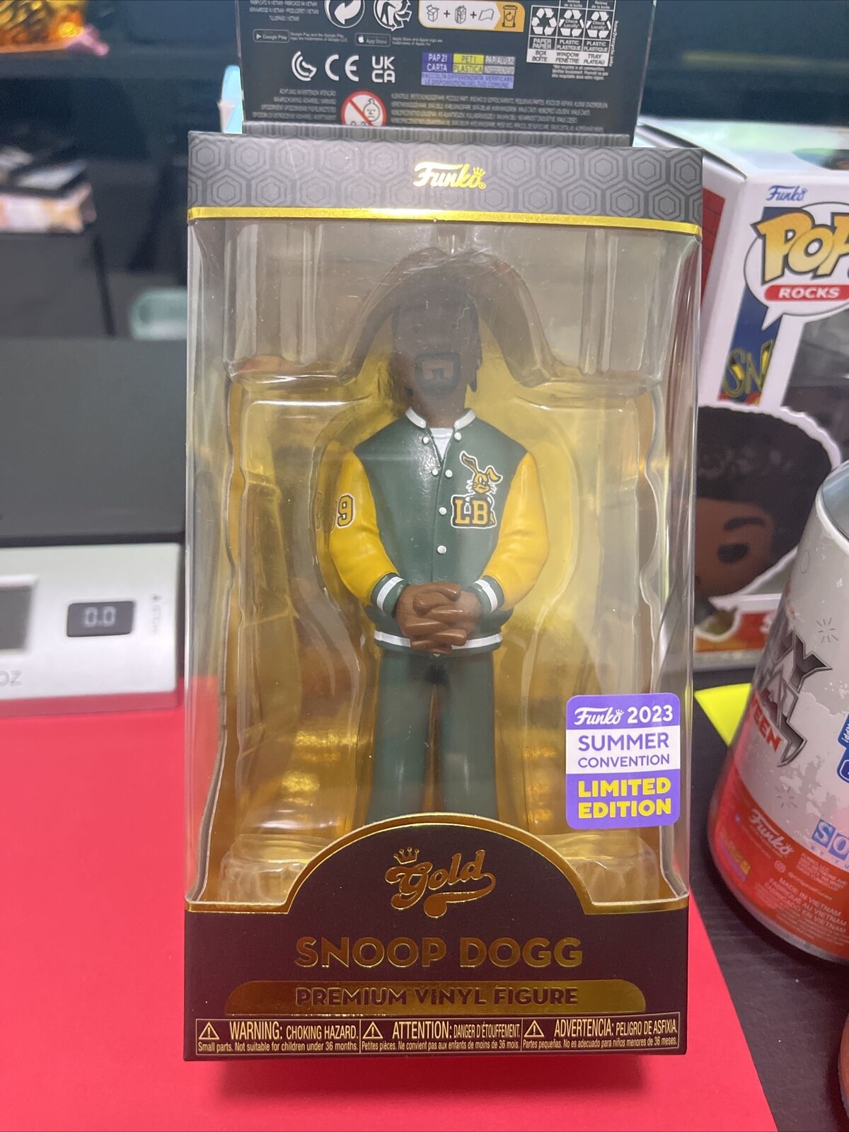 Snoop Dogg Funko Gold POP SDCC 2023 Summer Convention Exclusive (New)