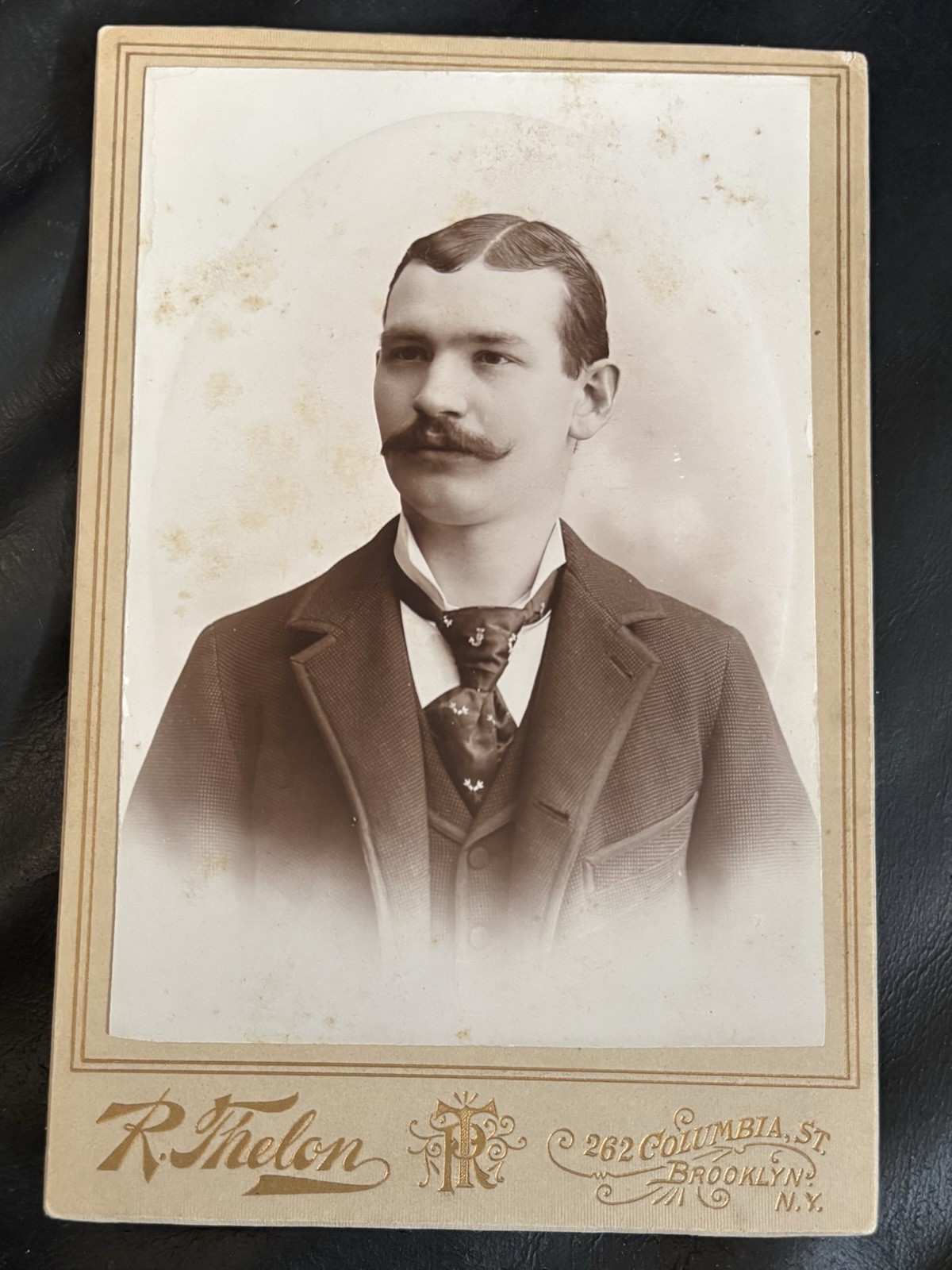 Philadelphia Mint 1890s MLB Brooklyn Utility George Shock Baseball Cabinet Card Philadelphia Mint 1890s MLB Brooklyn Utility George Shock Baseball Cabinet Card