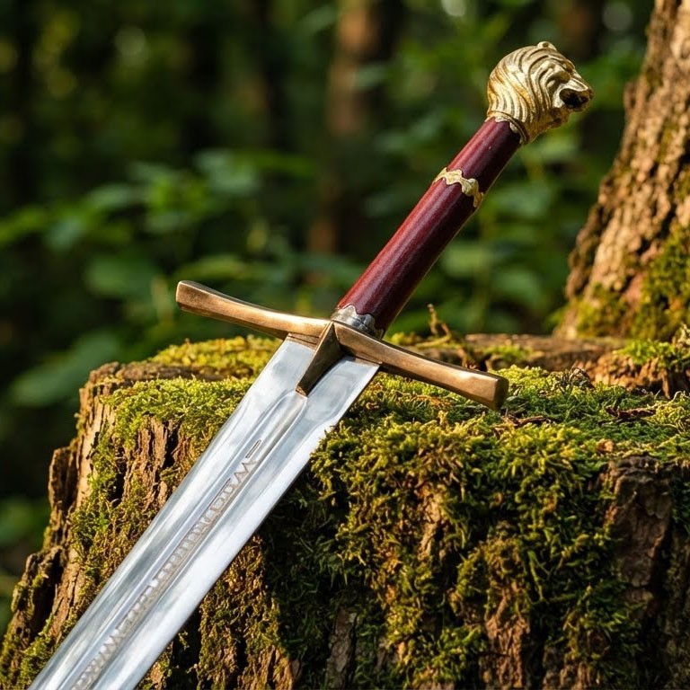 Rhindon Sword Chronicles Of Narnia Prince Peters Stainless Steel Movie Replica Rhindon Sword Chronicles Of Narnia Prince Peters Stainless Steel Movie Replica