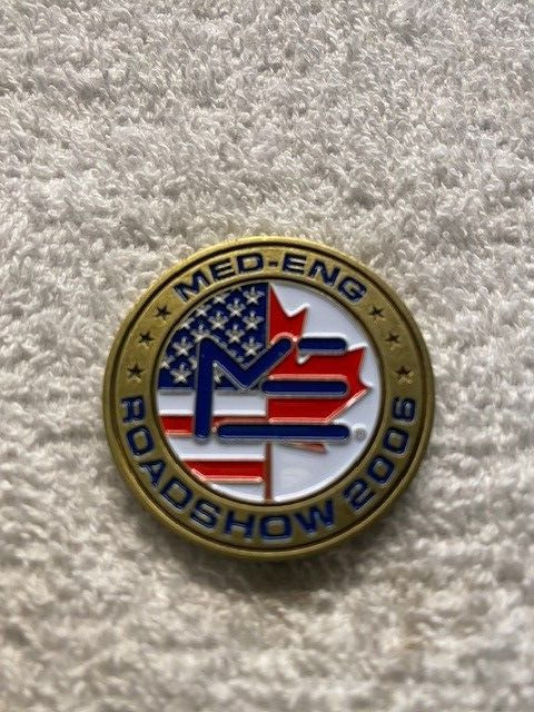 Med Eng Road Show 2006 Challenge Coin
