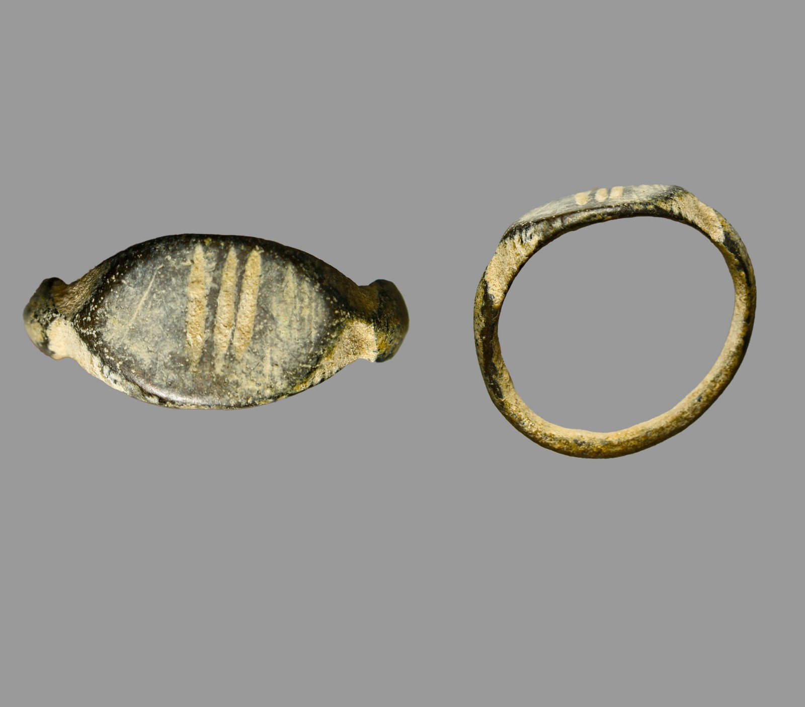 Ancient Near Eastern Bronze Amuletic "Child Protection" Ring (1000BC) Antiquity Ancient Near Eastern Bronze Amuletic "Child Protection" Ring (1000BC) Antiquity