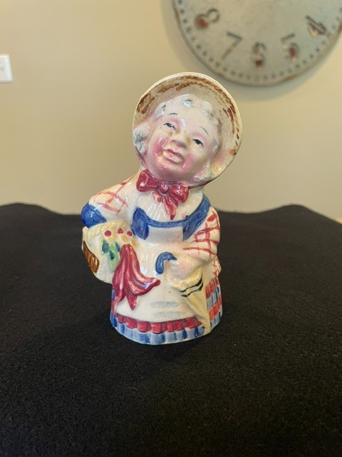 Occupied Japan Collectible Miniature Copy of a Toby Jug 1945-1957 Post WW11 Occupied Japan Collectible Miniature Copy of a Toby Jug 1945-1957 Post WW11