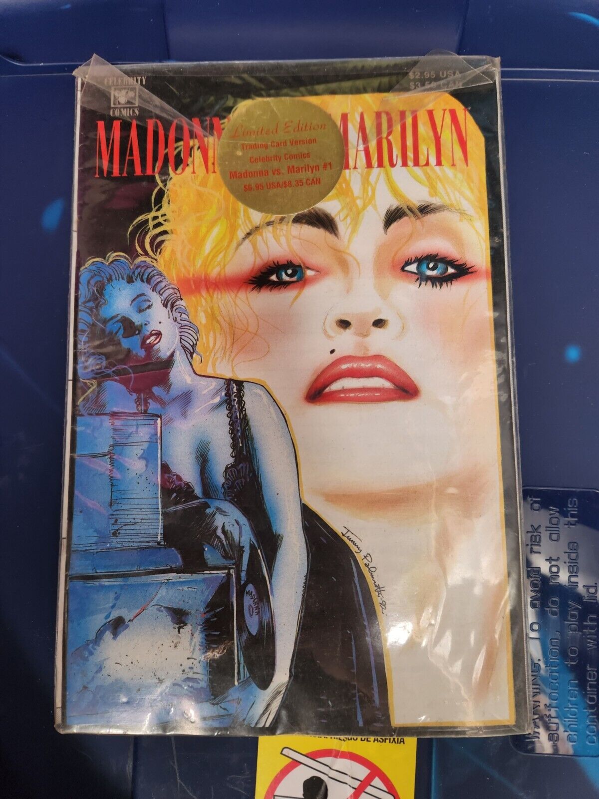 MADONNA VS MARILYN #1  LIMITED EDITION TRADING CARD VERSION #050of 1000  