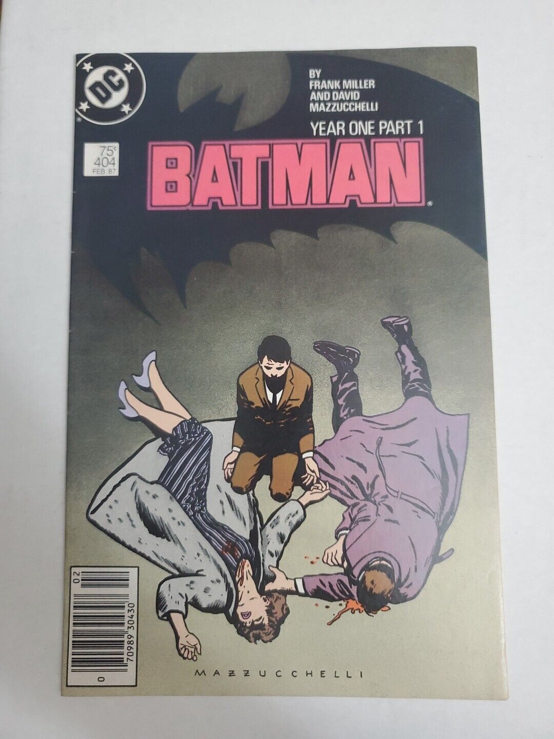 Batman #404 Year One Part 1 1987 VFN