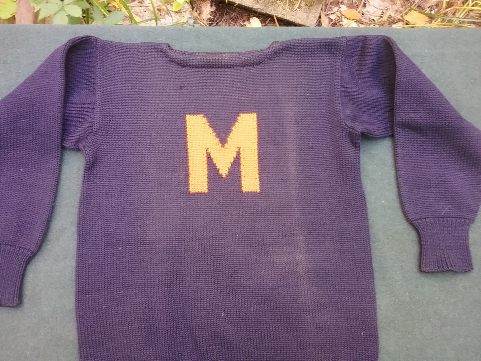 Vintage 1930s Milton Academy Wool Letterman Sweater by Wright Ditson HTF RARE Vintage 1930s Milton Academy Wool Letterman Sweater by Wright Ditson HTF RARE