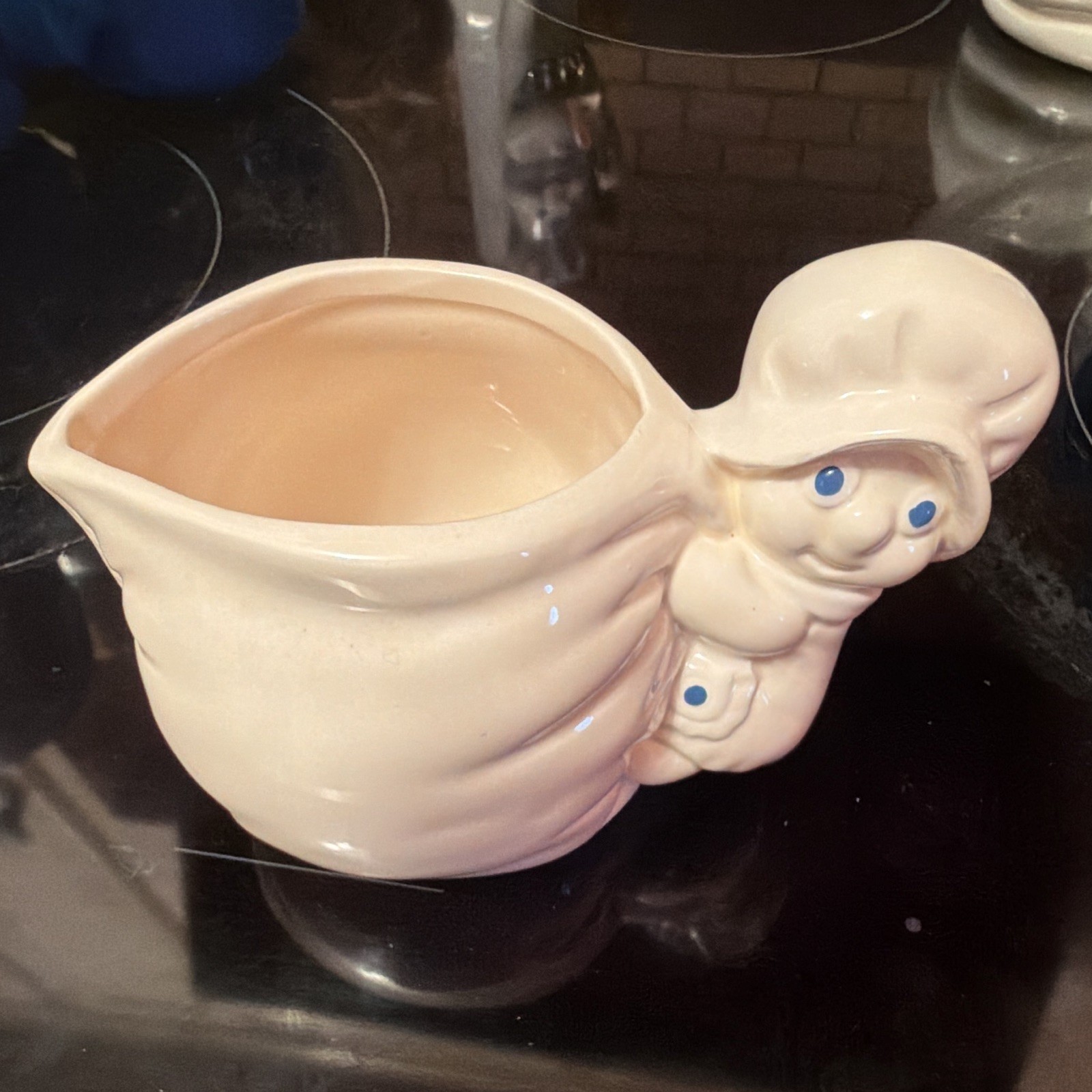 Vintage 1988 Ceramic Pillsbury Doughboy Creamer