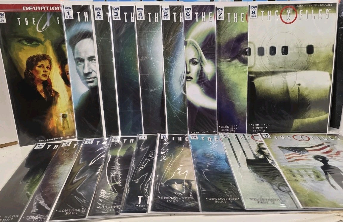 The X-Files #1-17 Complete Series (2016 IDW) + Deviations One-Shot VF/NM The X-Files #1-17 Complete Series (2016 IDW) + Deviations One-Shot VF/NM