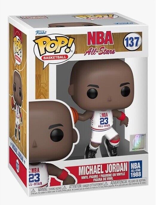 Funko Pop Vinyl: Michael Jordan NBA All-Star 1988 #137