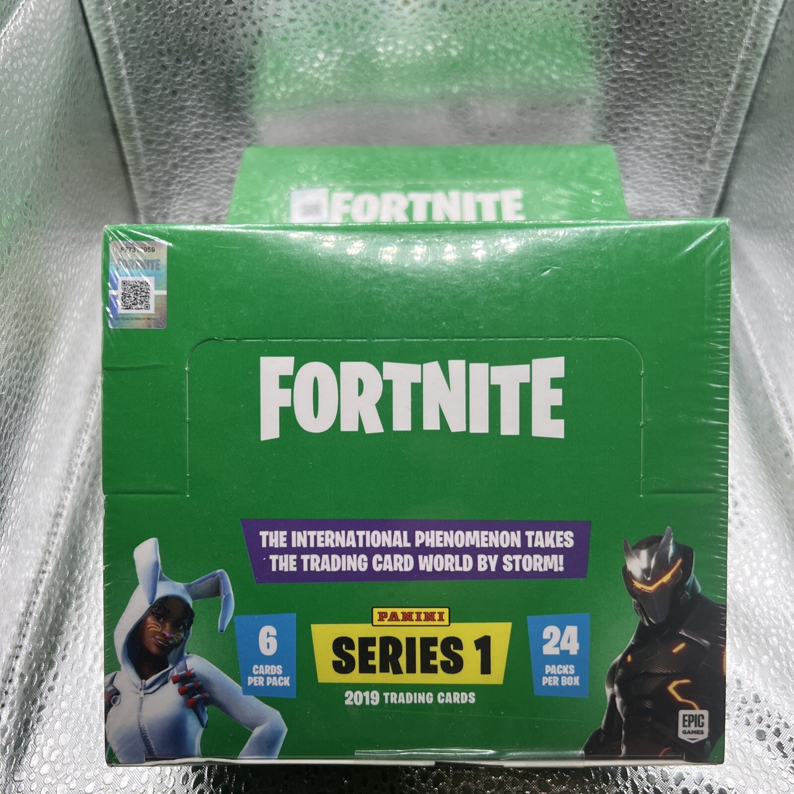 2019 Panini FORTNITE Series 1 - Hobby Box 24 Packs - Sealed - Black Knight Holo? 2019 Panini FORTNITE Series 1 - Hobby Box 24 Packs - Sealed - Black Knight Holo?