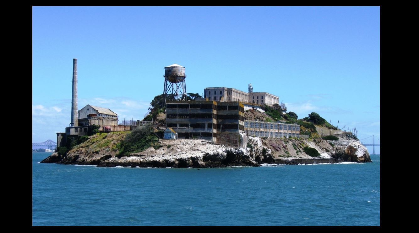 Alcatraz Prison PHOTO, THE ROCK Island Escape San Francisco Jail