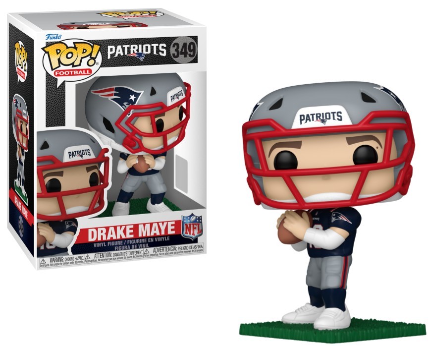Drake Maye (New England Patriots) NFL Funko Pop Drake Maye (New England Patriots) NFL Funko Pop