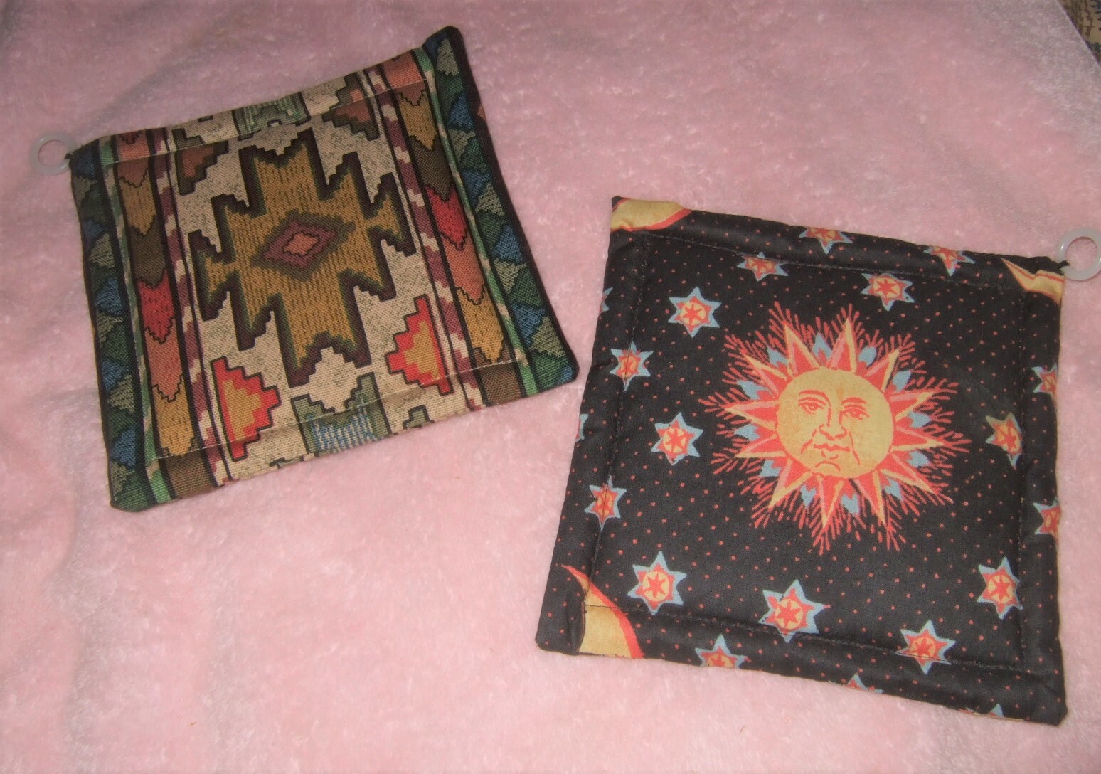 Mid Century Potholders Never Used Great Look 