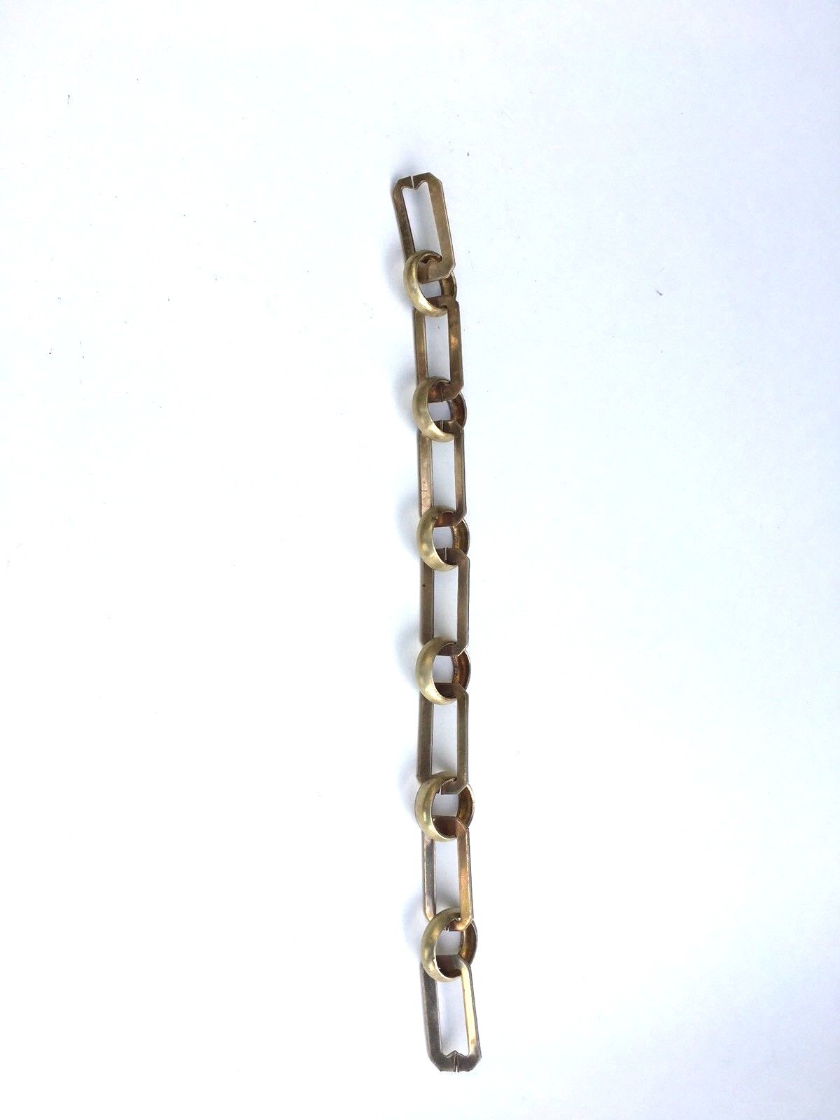 Rectangle Un-Welded Link Solid Brass Lamp Chain 1 5/8" x 1’ Increments-ShipsFast Rectangle Un-Welded Link Solid Brass Lamp Chain 1 5/8" x 1’ Increments-ShipsFast