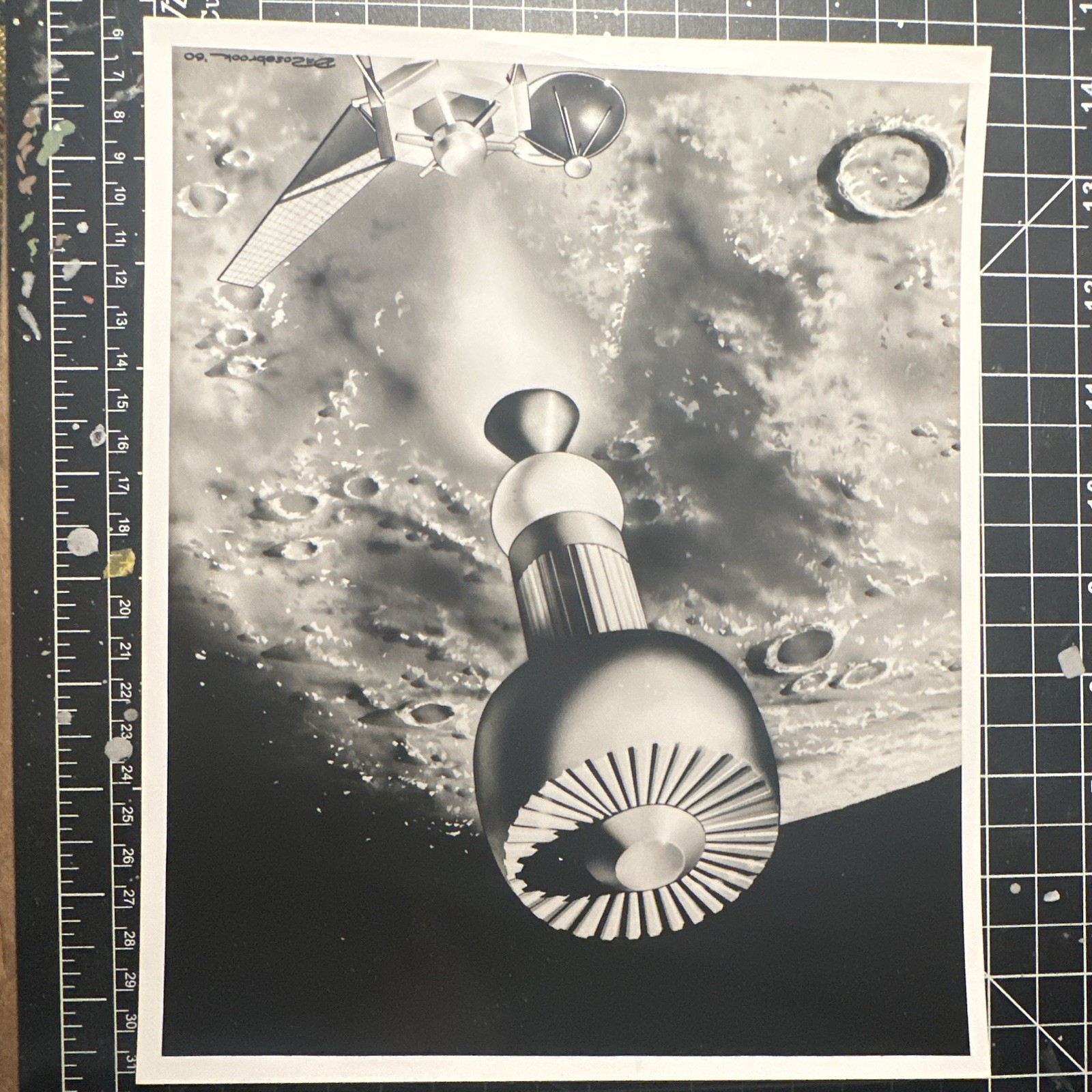 Ryan Aeronautical Company 1960 Concept Depicting A Sample Return to Space Ryan Aeronautical Company 1960 Concept Depicting A Sample Return to Space
