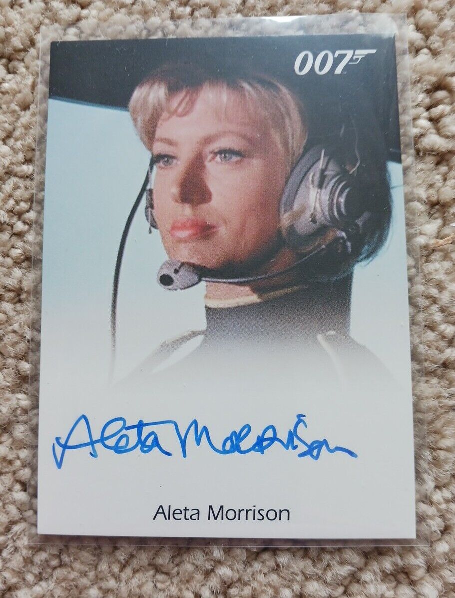 Rittenhouse James Bond 50th Anniversary Series One Aleta Morrison Autograph Card