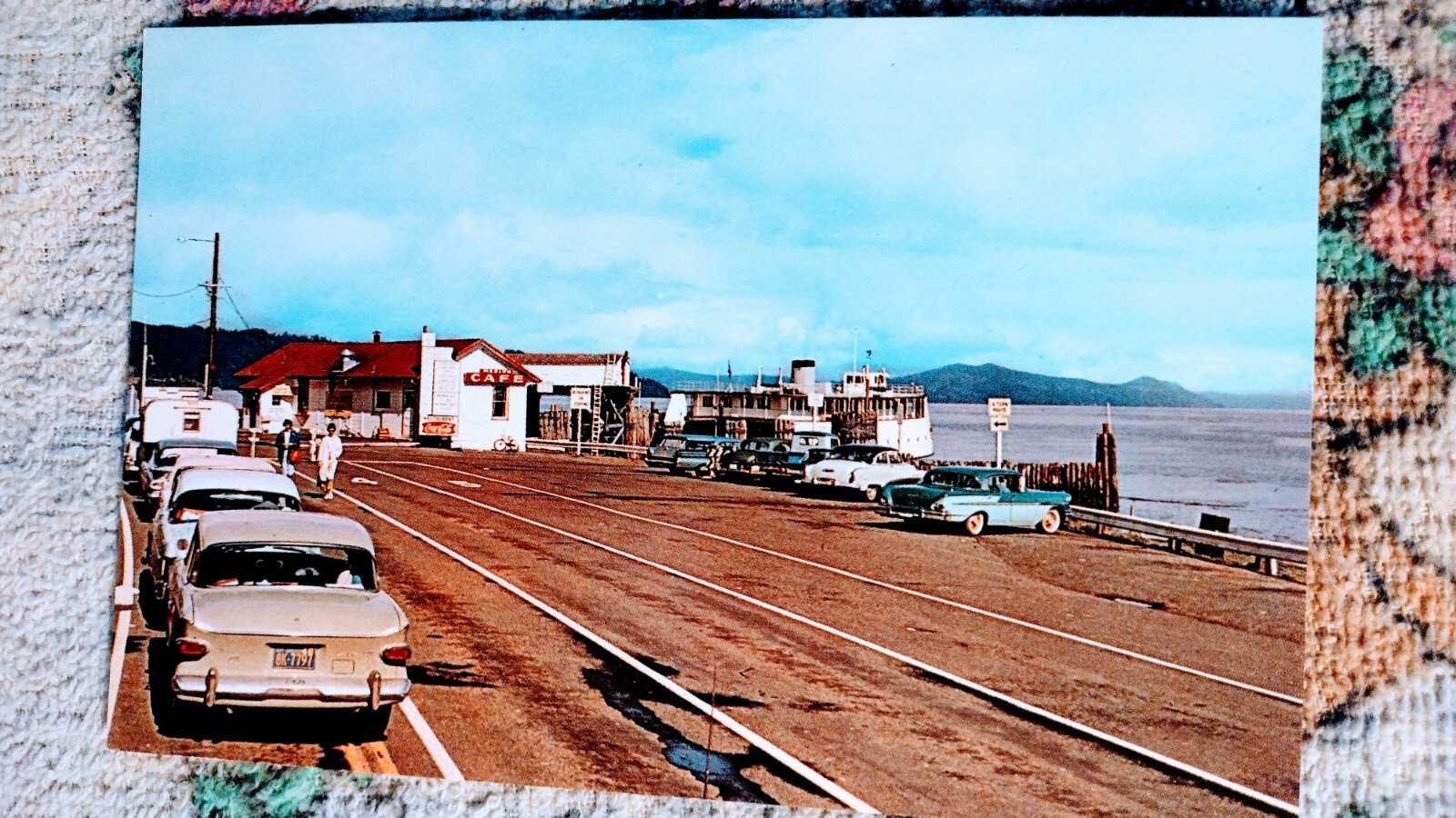 VINTAGE POST CARD MEGLER FERRY LANDING MEGLER WASHINGTON VINTAGE POST CARD MEGLER FERRY LANDING MEGLER WASHINGTON